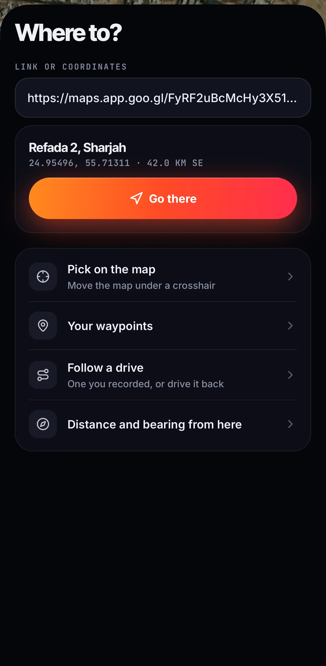 Badia · in-app screen