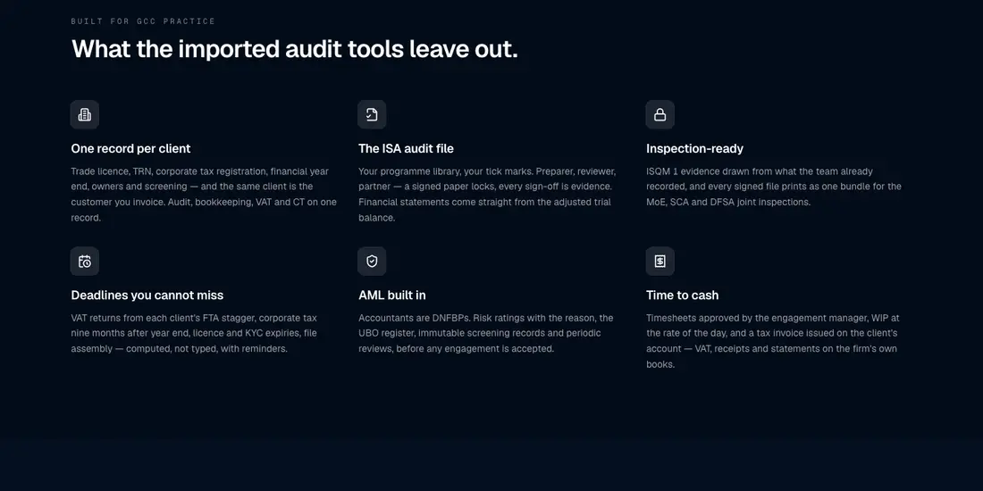 Ekko Audit screen