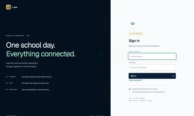 Luma screen
