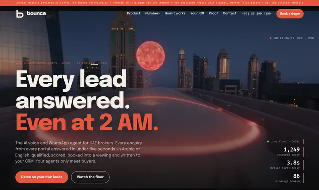 Bounce Technologies — home page