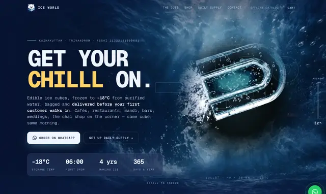 Ice World — home page