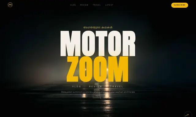 MotorZoom — home page