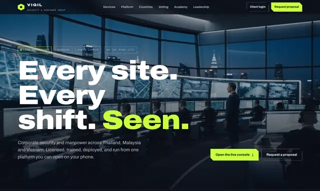 VIGIL — home page